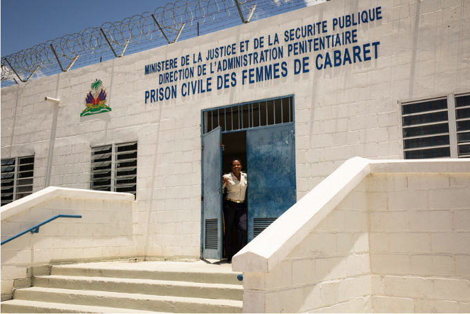La penitenciaría de mujeres está emplazada en la comunidad Cabaret, en el distrito Arcahaie, del Departamento Oeste de Haití./ vanbefinfo.com